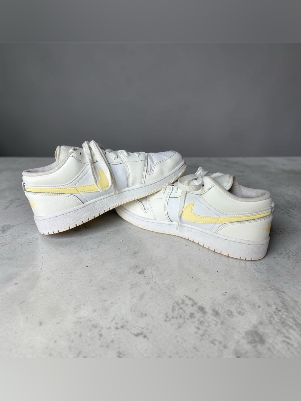 Women’s Nike Air Jordan 1 Low with sail light laser orange